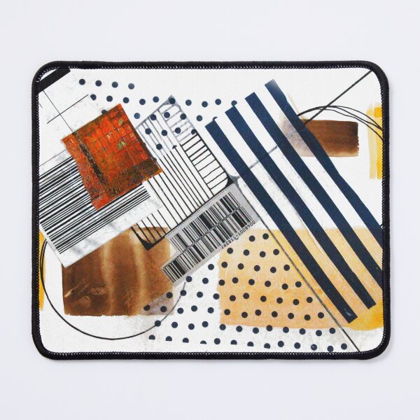 Item preview, Wild and Crazy Geometric Abstract Collage designed and sold by NancyMerkle.
