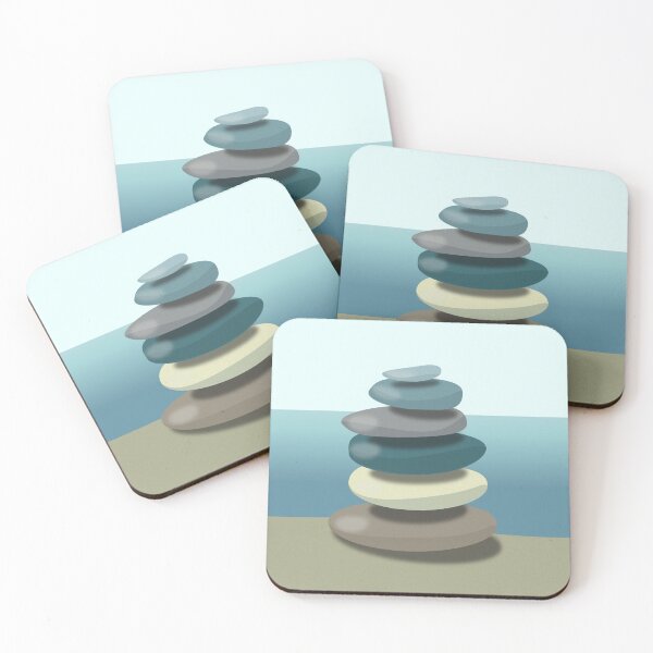 Item preview, Sea stones. Sea. Illustration. designed and sold by viktoriaart0303.