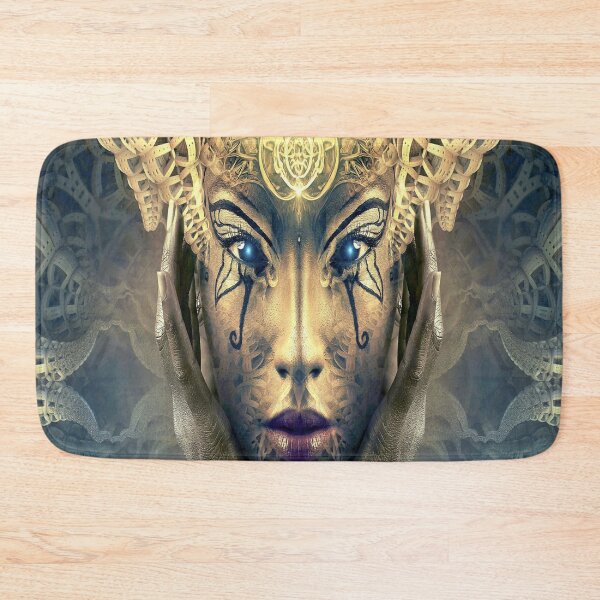 Item preview, Blue And Gold Butterfly Eyes designed and sold by Artel-Blue.