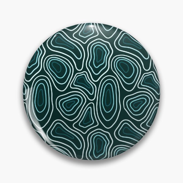 Item preview, Green Minimalist Geode Drawing designed and sold by velvetearth.