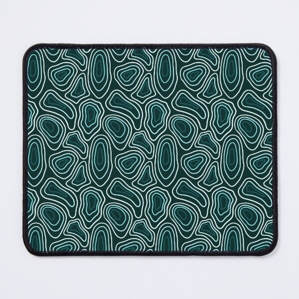 Item preview, Green Minimalist Geode Drawing designed and sold by velvetearth.