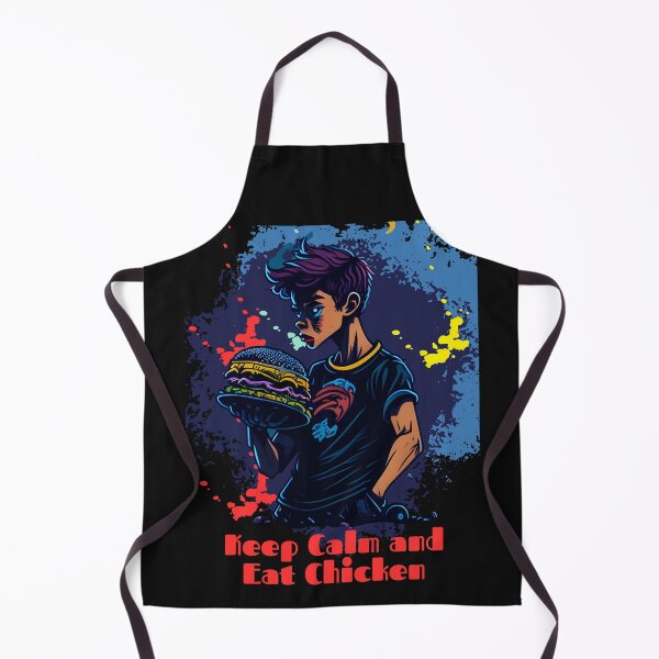 Item preview, Keep Calm and Eat Chicken - Poultry Perfection - Our Funny & Cute Design designed and sold by Chromatic-Art.