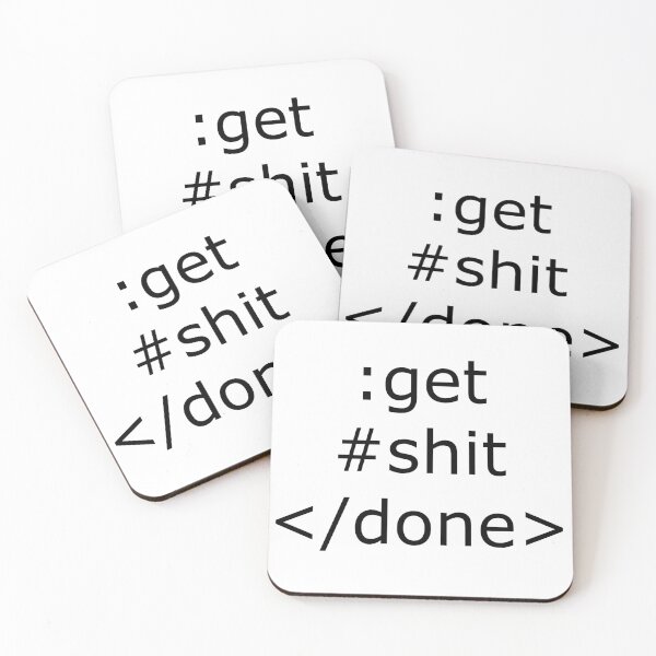 Item preview, Get shit done designed and sold by DesignLGM.