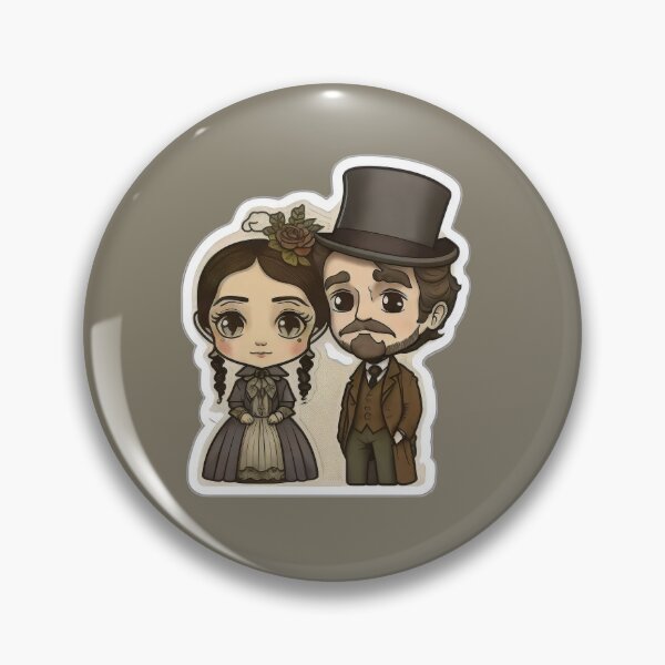 Item preview, Cute Victorian Chibi Couple designed and sold by RoboRembrandt.
