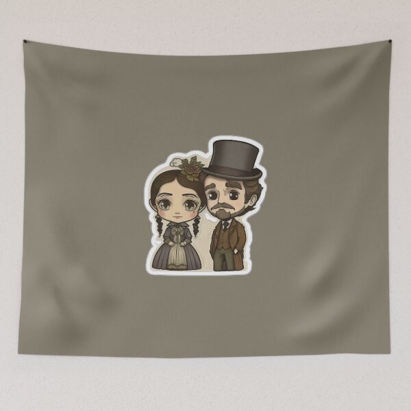 Item preview, Cute Victorian Chibi Couple designed and sold by RoboRembrandt.