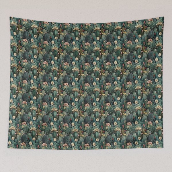 Item preview, Cactus and succulents pattern designed and sold by PatternSummit.