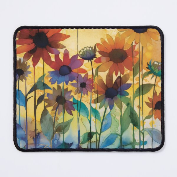 Item preview, Watercolor Sunflower Pattern designed and sold by AiFantasyArts.