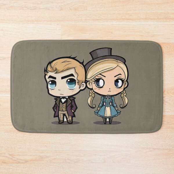 Item preview, Cute Victorian Kawaii Couple designed and sold by RoboRembrandt.