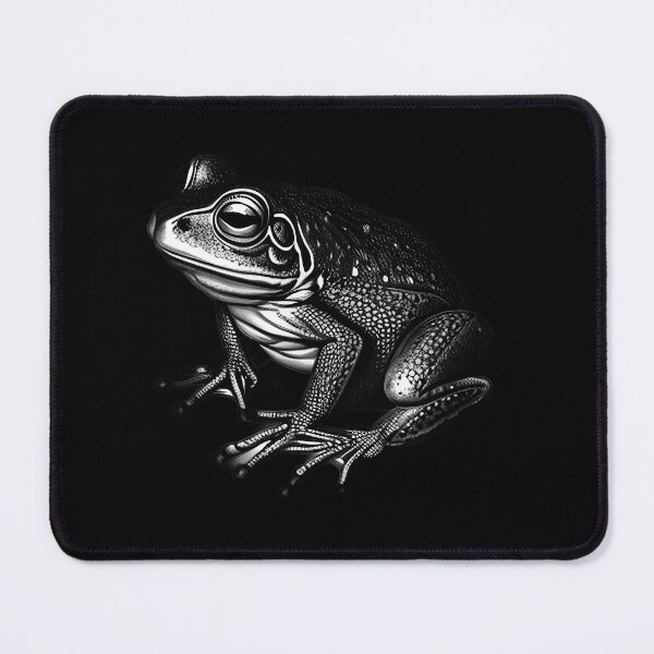 Item preview, Vintage frog black and white illustration designed and sold by MagicStrawberry.