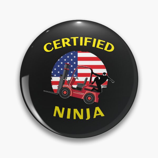 Item preview, Forklift Ninja Certified Forklift Ninja FRY designed and sold by TeamsterLife.