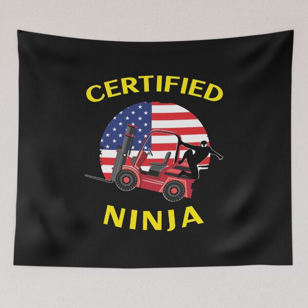 Item preview, Forklift Ninja Certified Forklift Ninja FRY designed and sold by TeamsterLife.