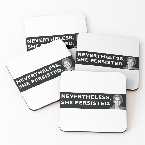 Item preview, Elizabeth Warren Nevertheless she persisted designed and sold by RossDillon.