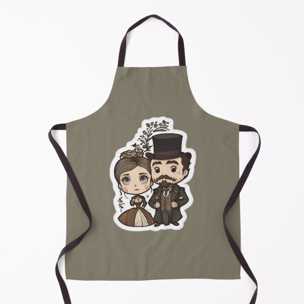 Item preview, Cute Victorian Kawaii Couple designed and sold by RoboRembrandt.