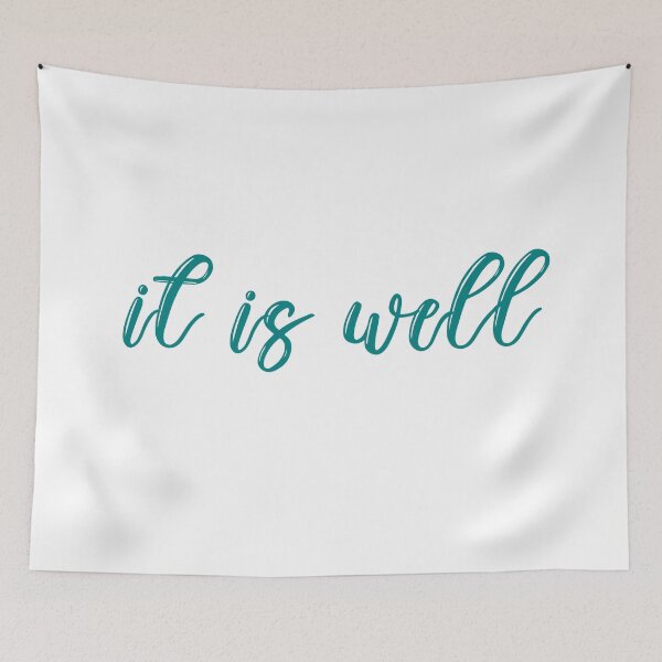 Item preview, Christian Sticker - It is Well designed and sold by Bethel  Store.