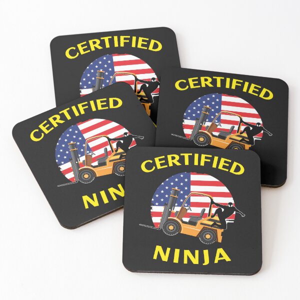 Item preview, Forklift Ninja Certified Forklift Ninja FGY designed and sold by TeamsterLife.