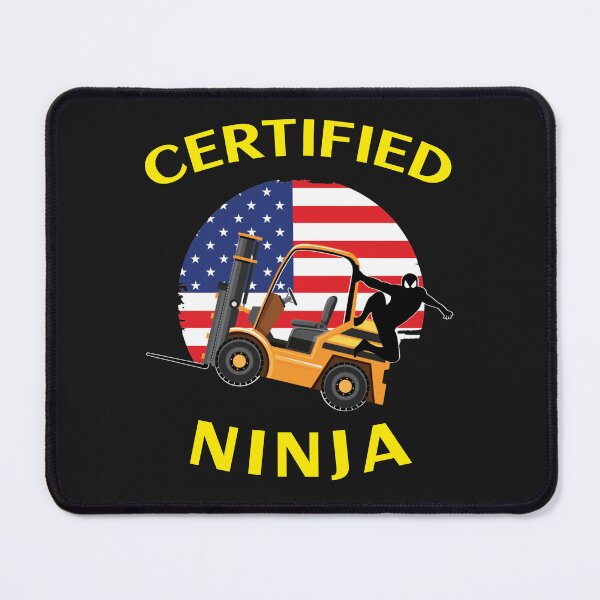 Item preview, Forklift Ninja Certified Forklift Ninja FGY designed and sold by TeamsterLife.