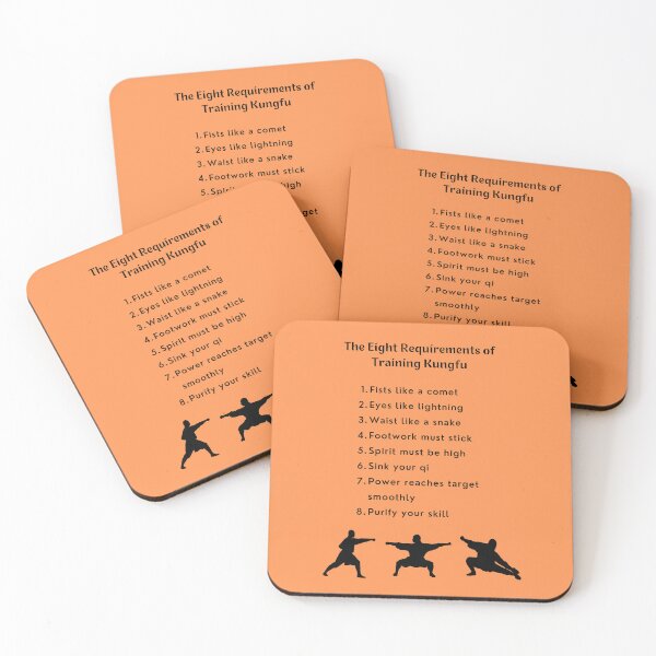 Item preview, The 8 Requirements for Practicing Shaolin Kungfu designed and sold by NurturingSpirit.