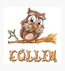 Collin Owl Photographic Print