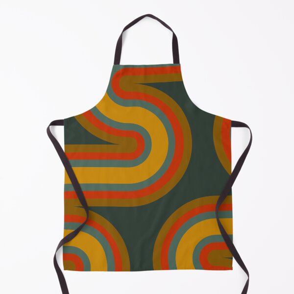 Aperçu de l'œuvre Grooving Rainbow Wave Dark Seventies Glam créée et vendue par ladykatiehardy.