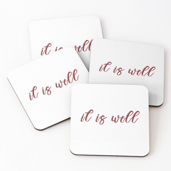 Item preview, Christian Sticker - It is Well designed and sold by Bethel  Store.