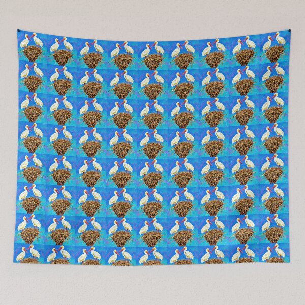 Item preview, Storks sitting in a nest. designed and sold by Natalia-Vlad.