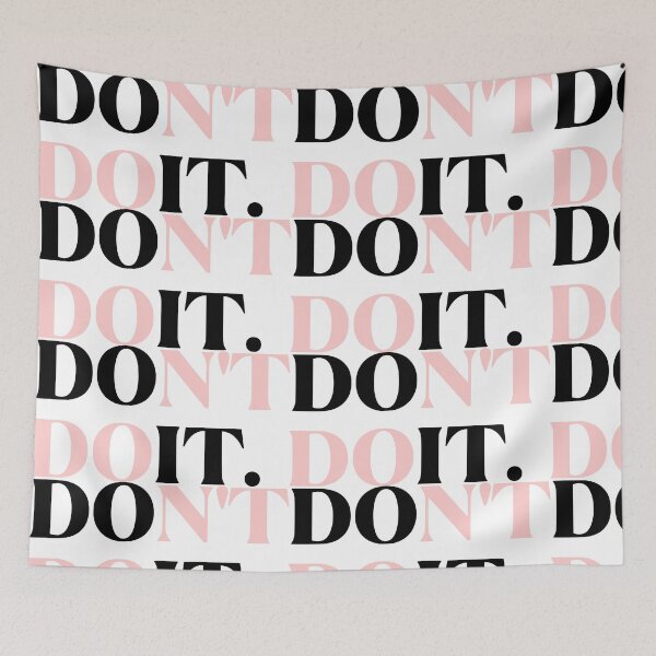 Item preview, Do it or Don't do it designed and sold by lonelyflight.