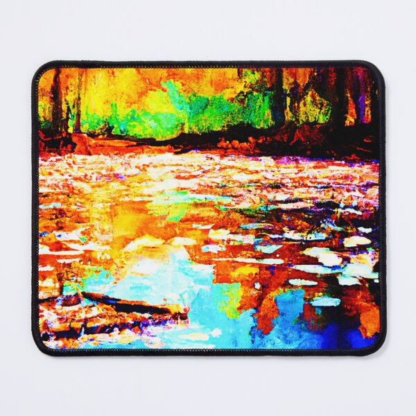Item preview, Beautiful Bright Colored Orange Forest. Buy Now designed and sold by Health And Fitness Posts e-Store.