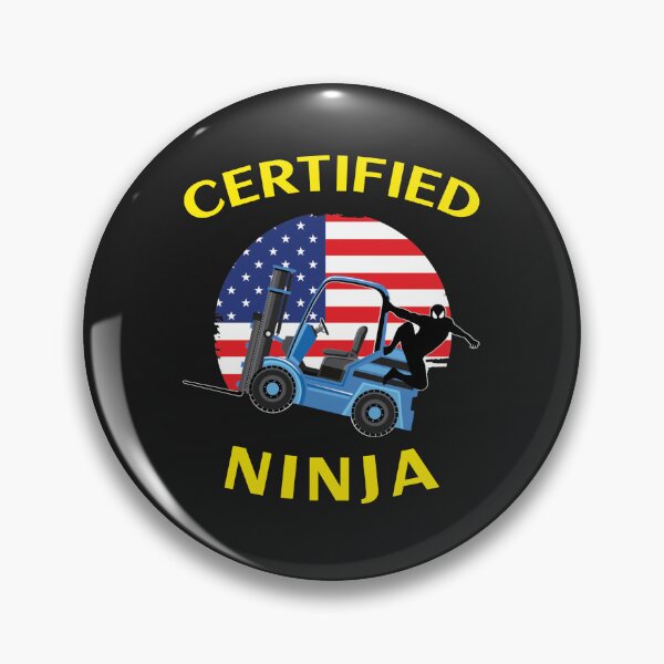 Item preview, Forklift Ninja Certified Forklift Ninja FBY designed and sold by TeamsterLife.