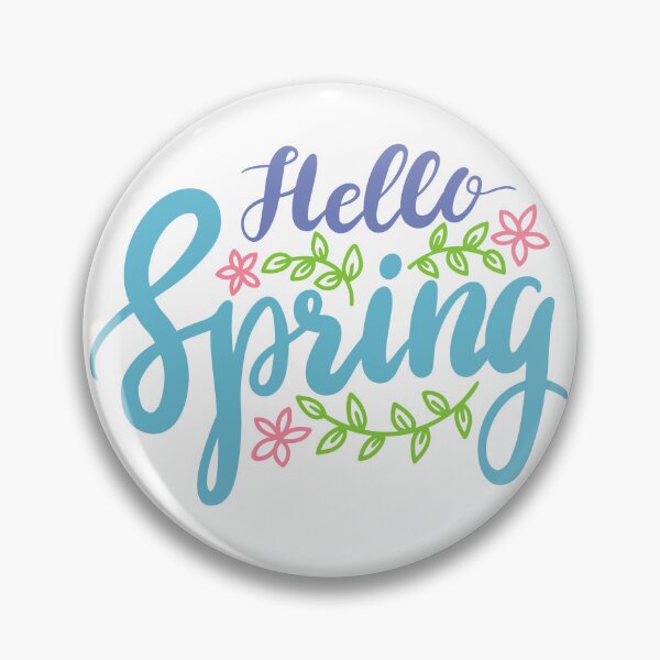 Item preview, Hello Spring_Cute_Kawaii_Summer_Flower designed and sold by Infinirish.