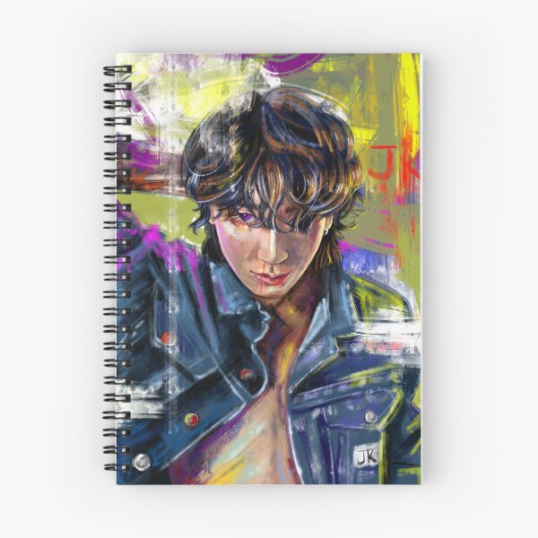 Aperçu de l'œuvre Peinture de Jungkook créée et vendue par MarmarArts.