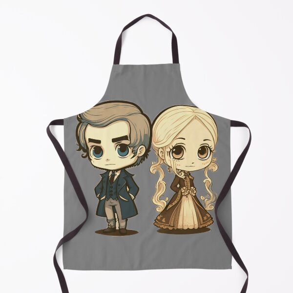 Item preview, Cute Victorian Kawaii Couple designed and sold by RoboRembrandt.