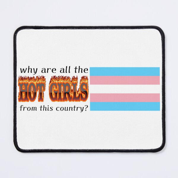 Item preview, hot girls from trans flag country designed and sold by meowmix72.