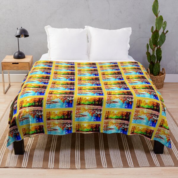 Item preview, Colorful Orange Forest. Buy Now designed and sold by Health And Fitness Posts e-Store.