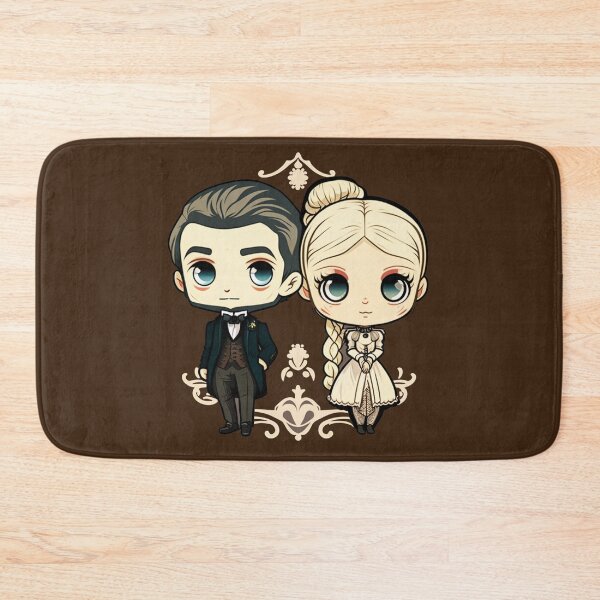 Item preview, Cute Victorian Kawaii Couple designed and sold by RoboRembrandt.