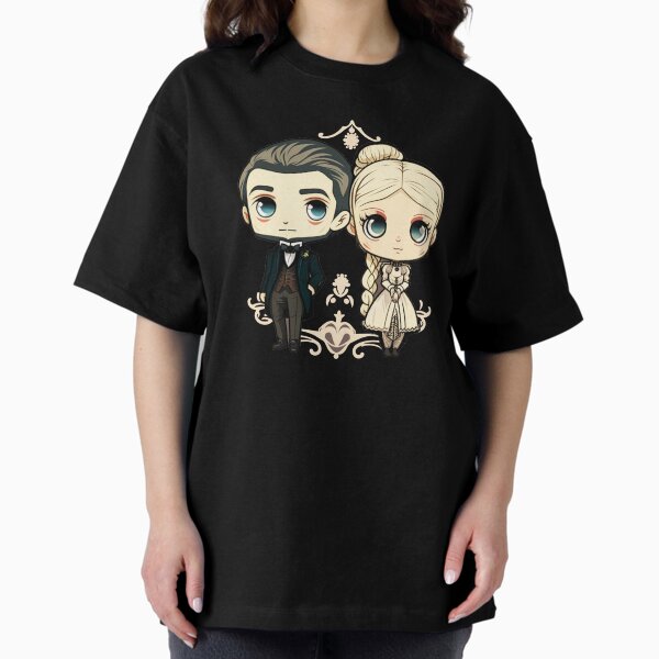 Aperçu de l'œuvre Cute Victorian Kawaii Couple créée et vendue par RoboRembrandt.