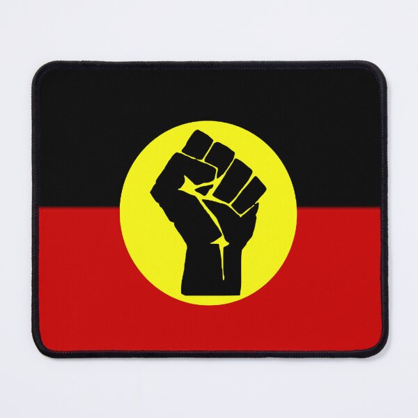 Item preview, Indigenous Australian flag designed and sold by HappyArts90.