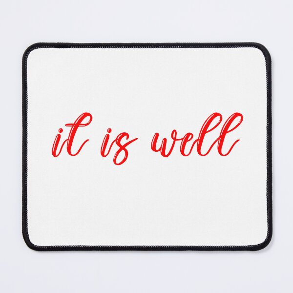Item preview, Christian Sticker - It is Well designed and sold by Bethel  Store.