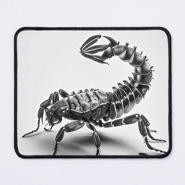 Item preview, Black and white pencil drawing of a Scorpion designed and sold by Pencil-Art.