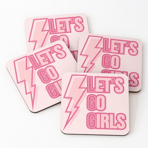 Item preview, Let's Go Girls Neon Pink Lightning Bolt designed and sold by Pink Ribbon.