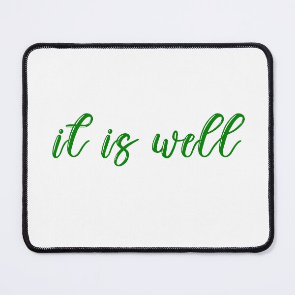 Item preview, Christian Sticker - It is Well designed and sold by Bethel  Store.