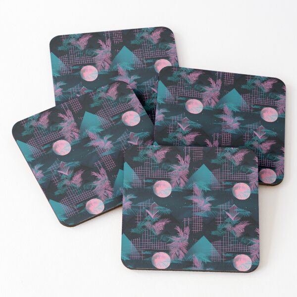 Item preview, Tropical Night Sky with Geometric Constellations designed and sold by Riktron.