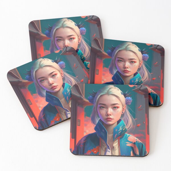 Item preview, Teen japanese with white hair designed and sold by MajinCactus.