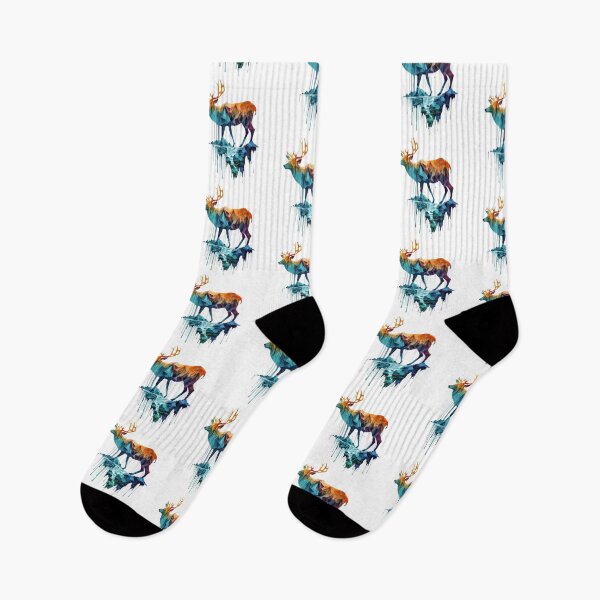 Item preview, Polygon Deer l Natural Bliss l Colorful designed and sold by Artsynator.