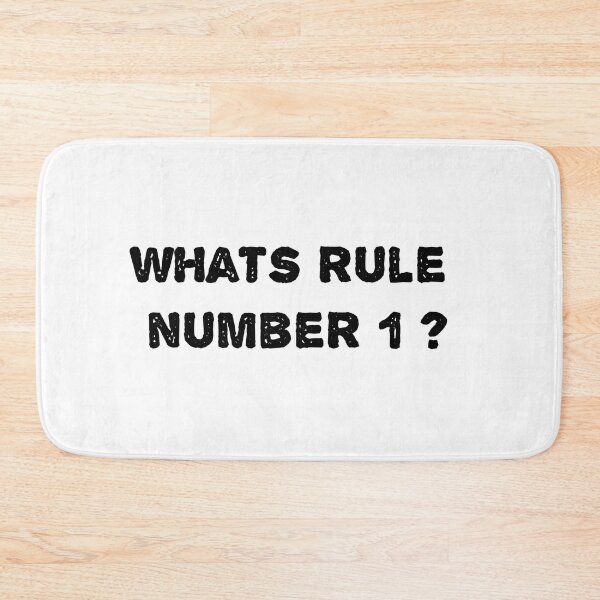 Item preview, whats rule number 1 designed and sold by sarina G.