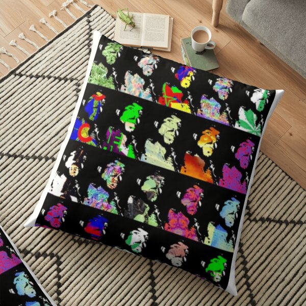 MISTERDOCTER Silhouette Face Floor Pillow