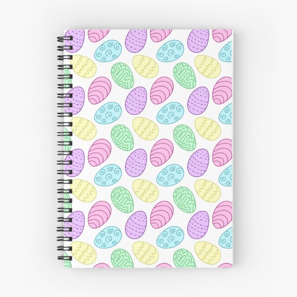 Item preview, Cute Pastel Colored Easter Eggs With Light Outline, Holiday Doodle Design, made by EndlessEmporium  designed and sold by EndlessEmporium.