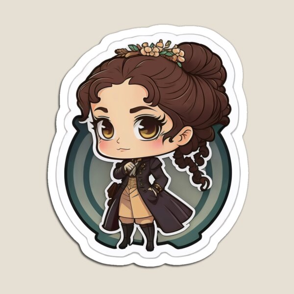 Aperçu de l'œuvre Cute Victorian Kawaii Girl créée et vendue par RoboRembrandt.