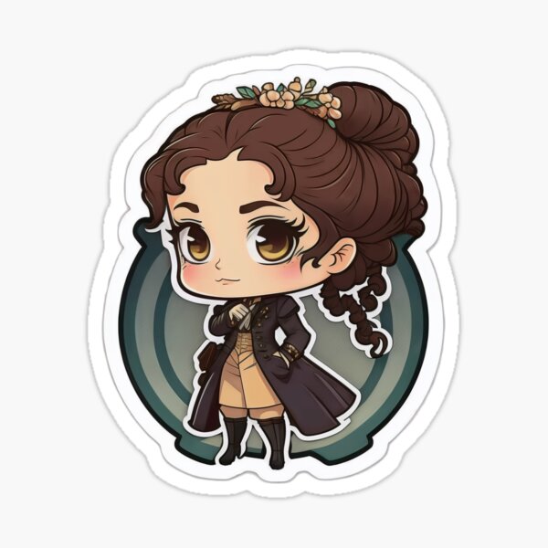 Aperçu de l'œuvre Cute Victorian Kawaii Girl créée et vendue par RoboRembrandt.