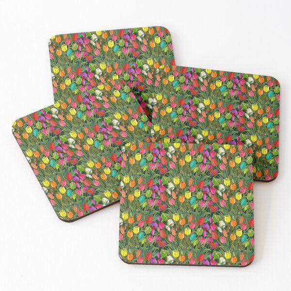 Item preview, Tulip Garden Field designed and sold by IrishVikingDesigns.