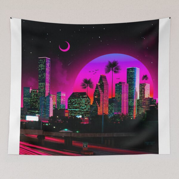 Item preview, Neon Palm City designed and sold by Moonquestart.